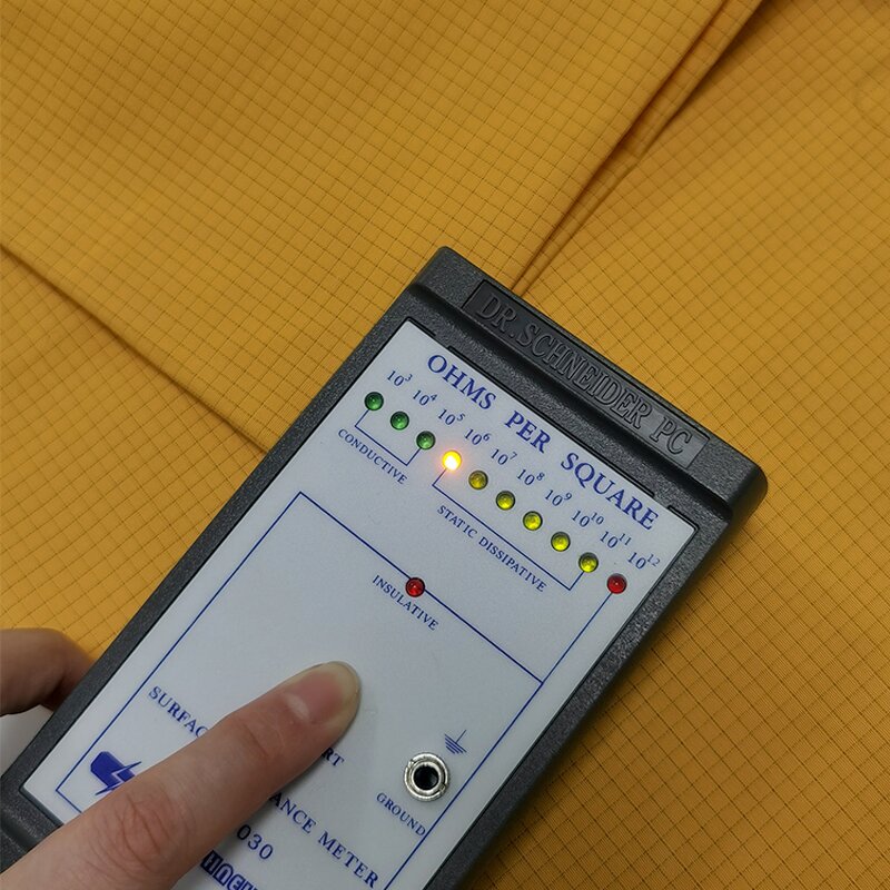 TC Fabric Manufacturer - 5mm Grid Anti-static for Cleanroom Jacket ESD Uniform