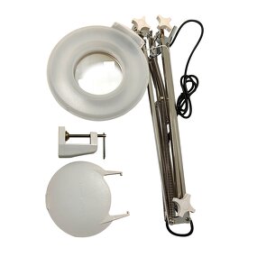 Electronic Circuit Board Repair Desk Lamp Manufacturer - Clip White Glass 5X LED High-definition Magnified