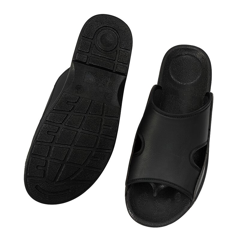 ESD Protective Slippers Manufacturer - Black for Electronics Industrial Use