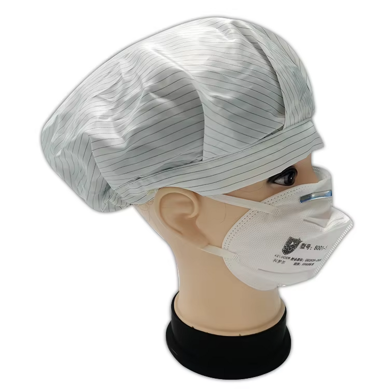 Cleanroom ESD Working Cap Manufacturer - White Anti-static for Static Protection