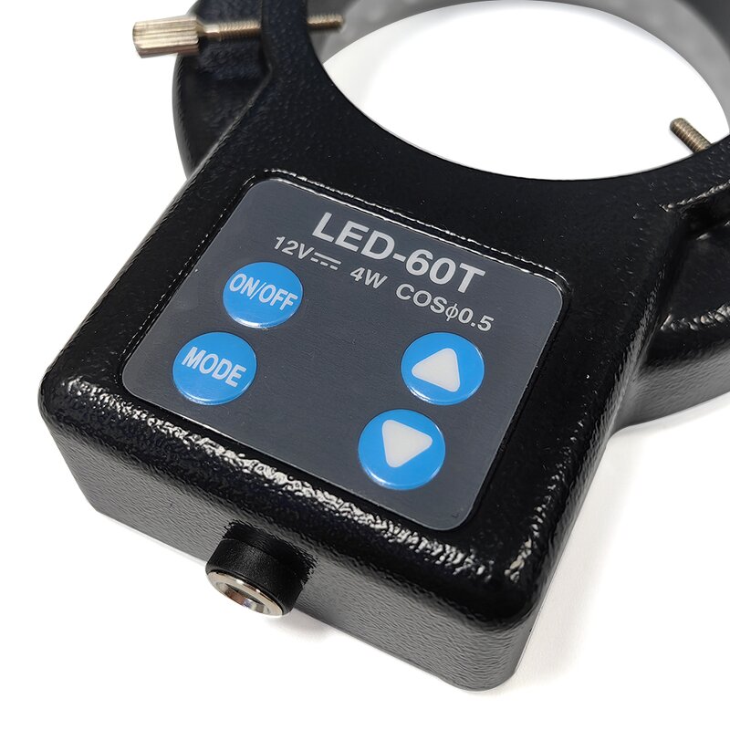 LED Ring Light Lamp Manufacturer - LED-60T 60 Four-zone for Microscope Zinc Alloy 61mm