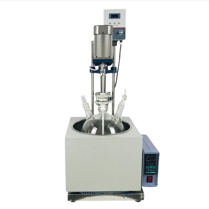 Glass Reactor Manufacturer - 50L Chemical 100 Liter Single Glass Reactor for Lab