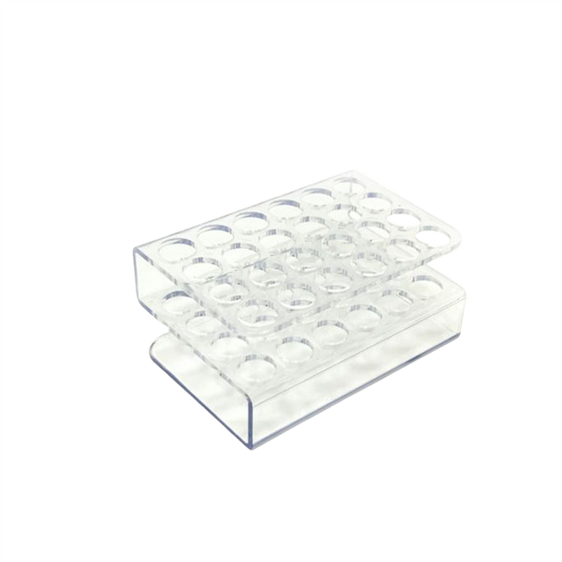 Tube Rack Manufacturer - Customize Logo 160x50x70mm Display 1.5ML Slanter Holder