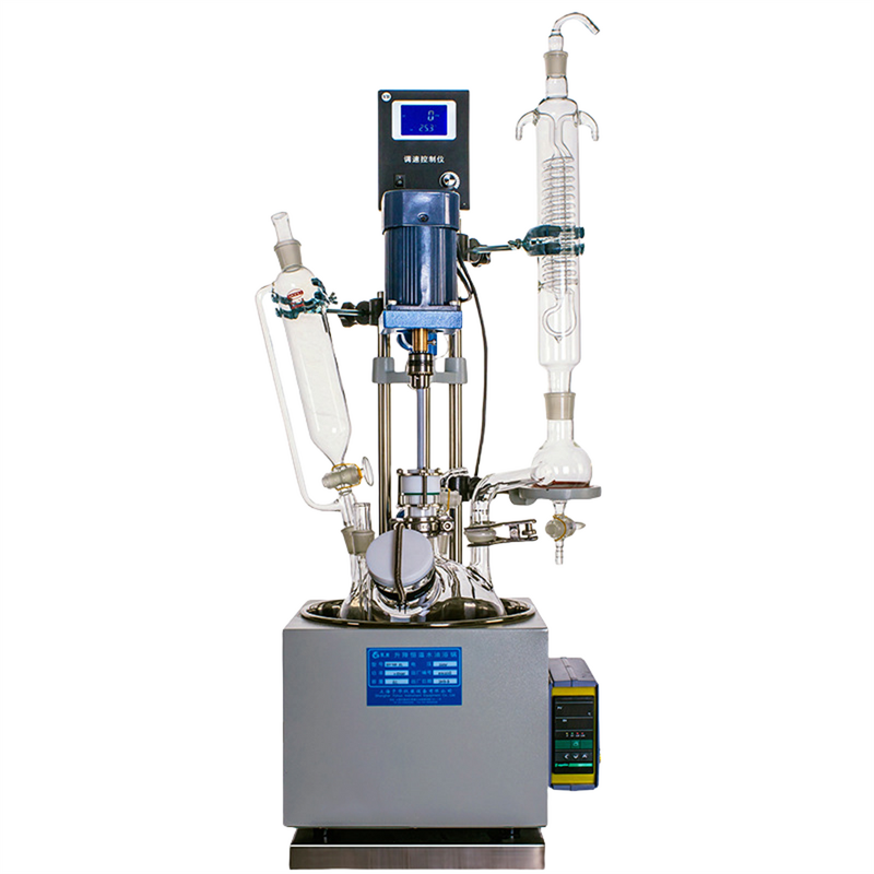 Chemical Reactor Tank Manufacturer - Best Price Temperature Control Stirrer AIP Glass for Lab