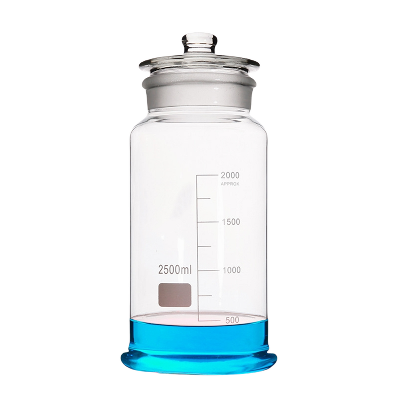 Laboratory Sampling Bottle Manufacturer - Glass Ware Miron Jar Glass Bottles with Glass Lid