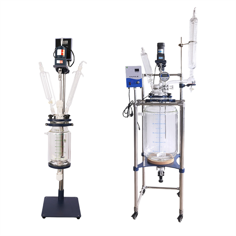 Jacketed Glass Reactor Manufacturer - Laboratory Glass Reactors Chemical Reactor