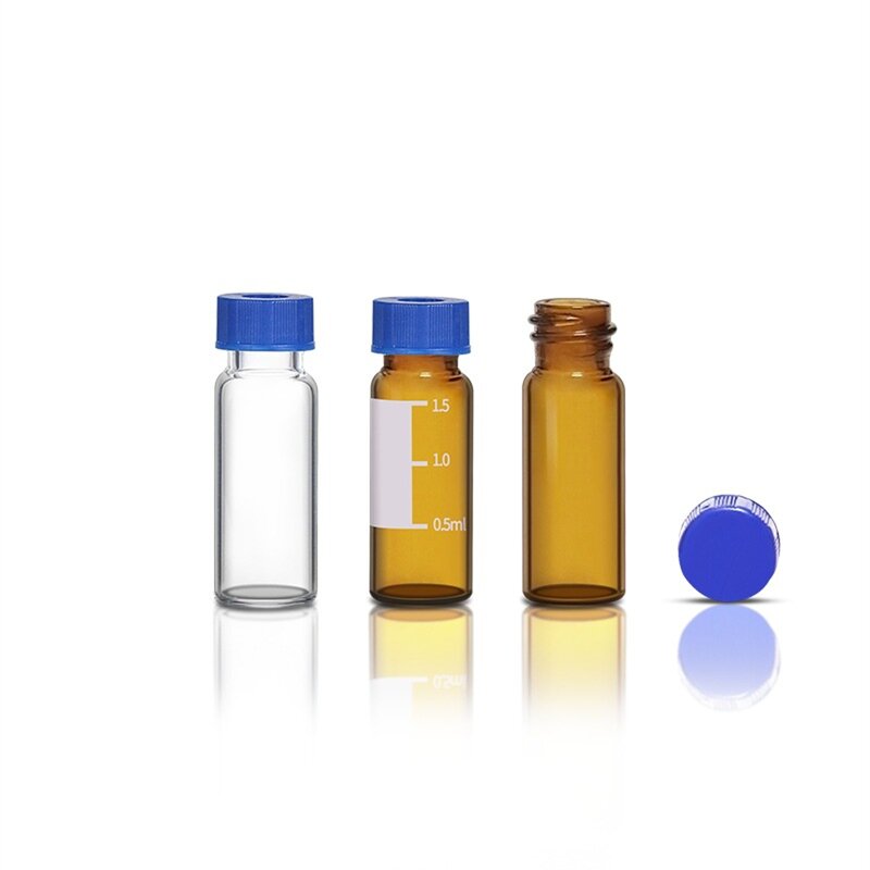 Glass Chromatographic Vials Manufacturer - Good Price HPLC 10 ml with Screw Cap Economical