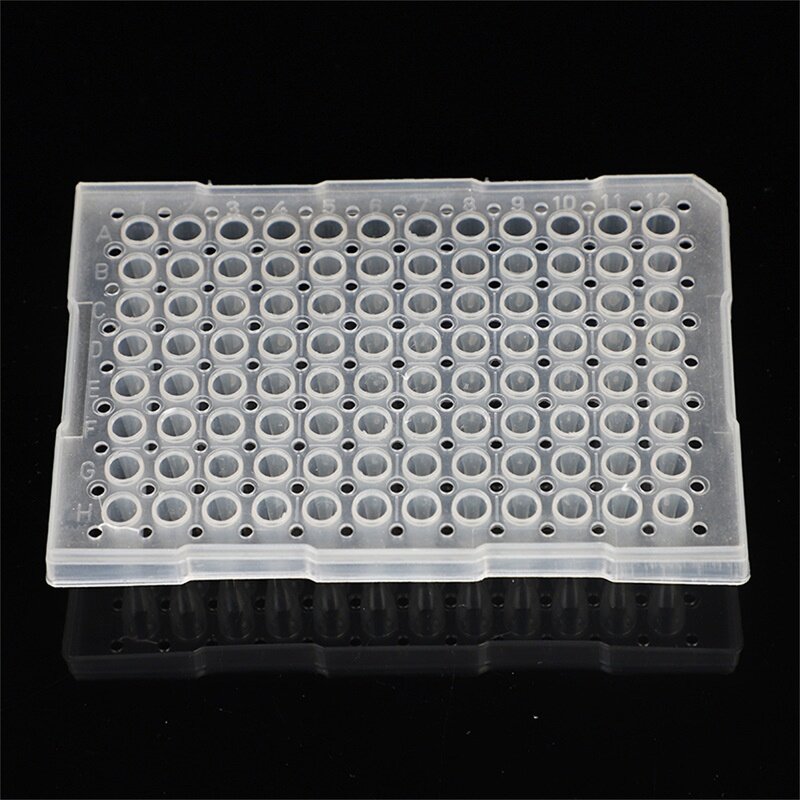 PCR Plate Manufacturer - Factory Price 96 Well 0.2ml Without Skirted Plastic PP Customizable