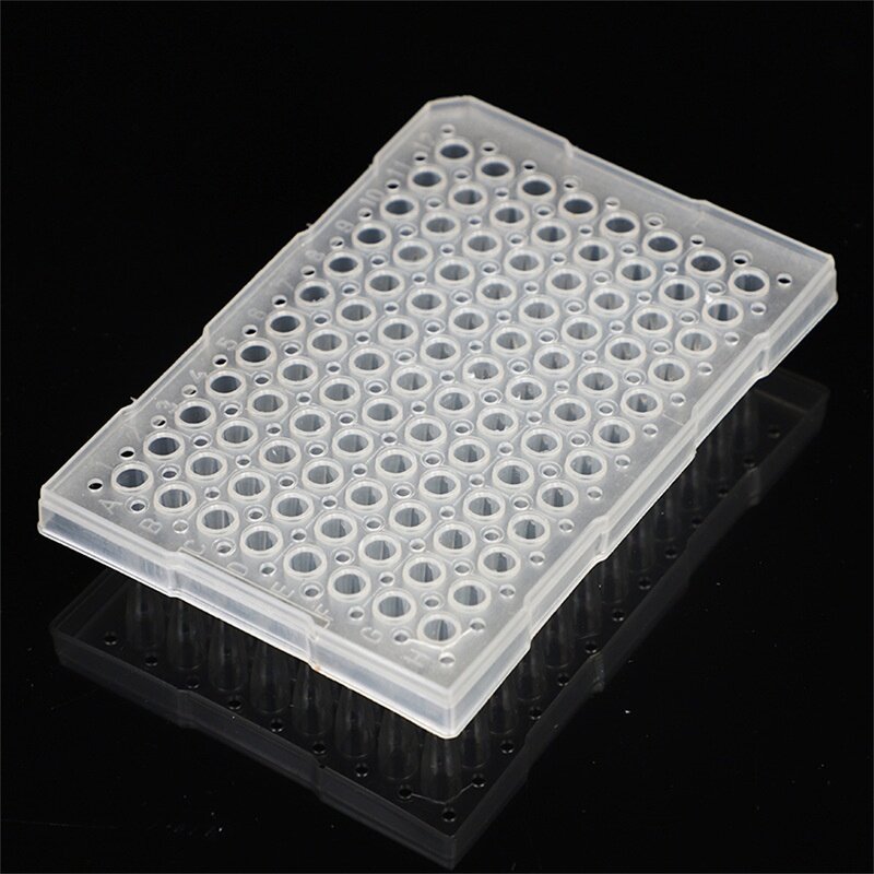 PCR Plate Manufacturer - Factory Price 96 Well 0.2ml Without Skirted Plastic PP Customizable