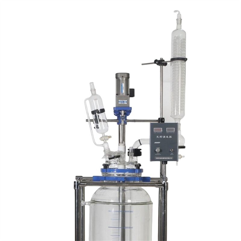 Jacketed Glass Reactor Manufacturer - Laboratory Glass Reactors Chemical Reactor
