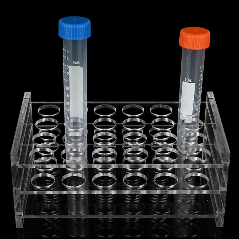 Tube Rack Manufacturer - Customize Logo 160x50x70mm Display 1.5ML Slanter Holder