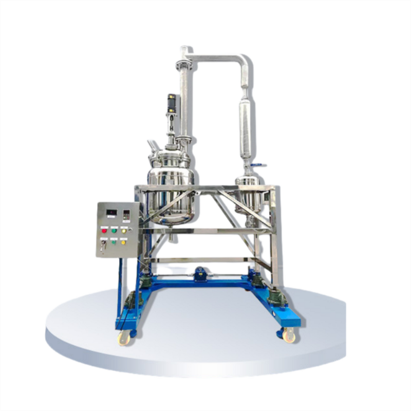 Jacketed Reactor Manufacturer - Chemical 100 Liter Stainless Steel 5 Liter Jacket Heating with PH Control