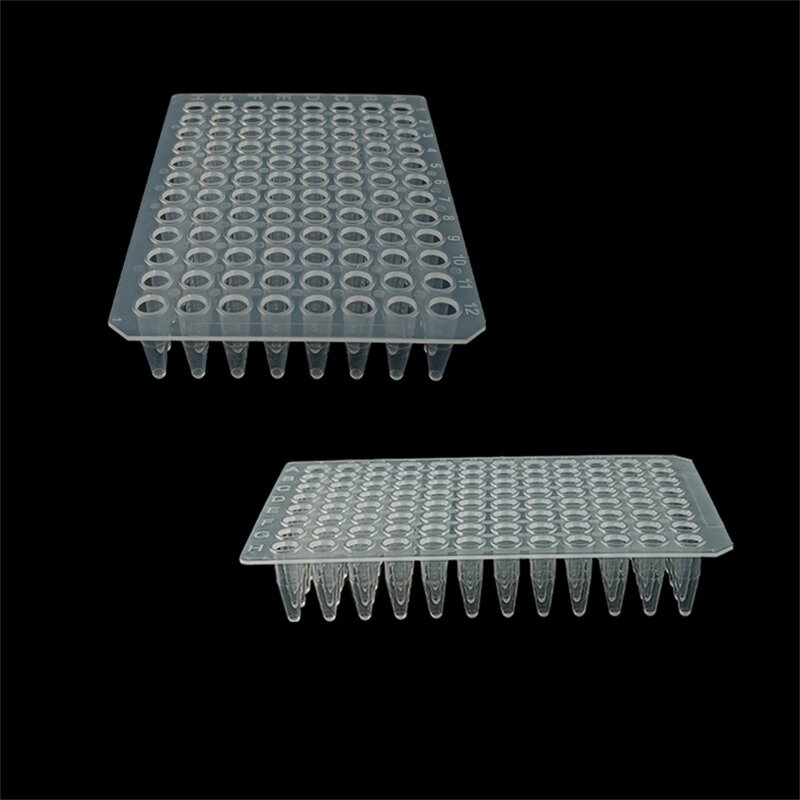 PCR Plate Manufacturer - Factory Price 96 Well 0.2ml Without Skirted Plastic PP Customizable