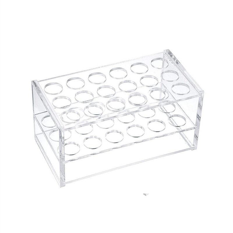 Tube Rack Manufacturer - Customize Logo 160x50x70mm Display 1.5ML Slanter Holder