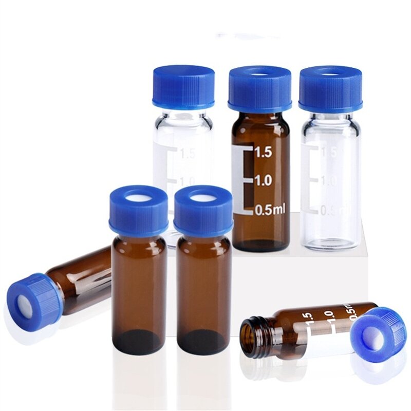 Glass Chromatographic Vials Manufacturer - Good Price HPLC 10 ml with Screw Cap Economical