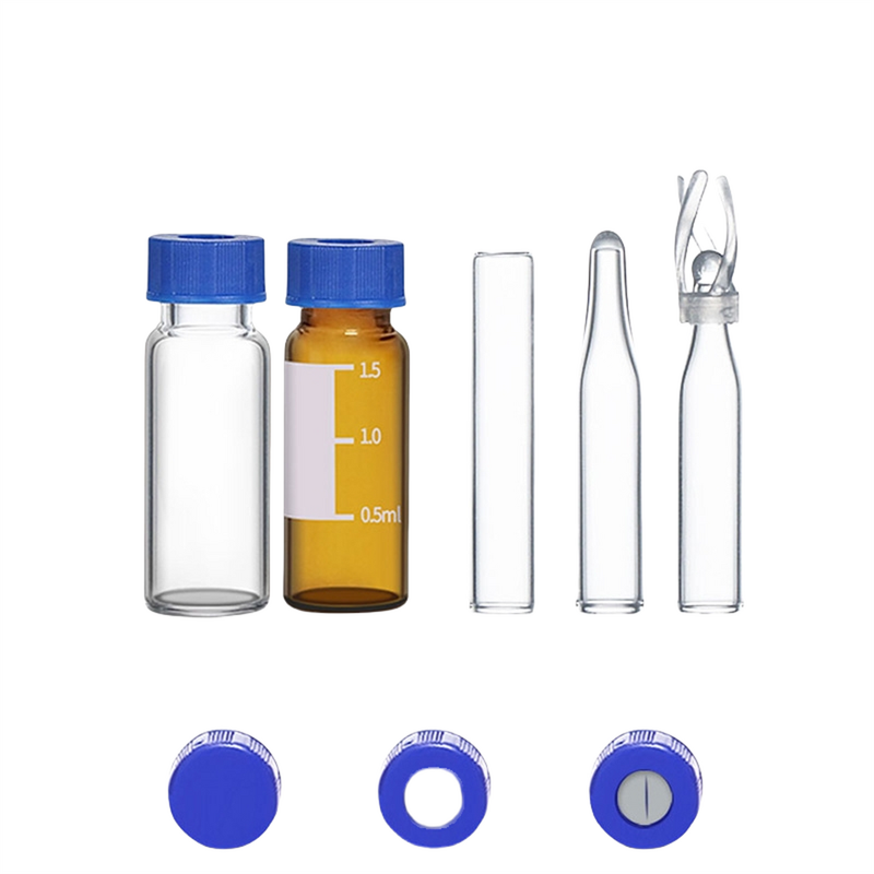 Glass Chromatographic Vials Manufacturer - Good Price HPLC 10 ml with Screw Cap Economical