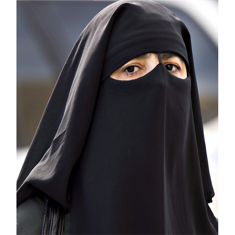 Islamic Niqab Manufacturer - Hijab Burqa Bonnet Hat Veil Muslim Bandana Black Face Cover