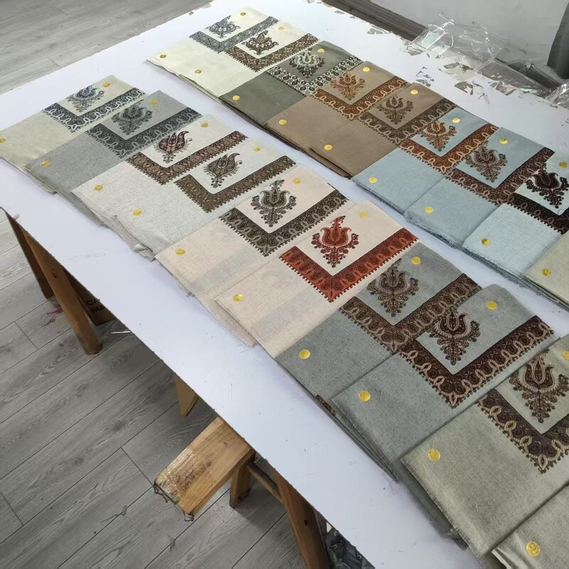 Woolen Yemen Saudi Arabia Men Shemagh Manufacturer - Embroidered Omani Masar Prayer Keffiyeh 55x55inch