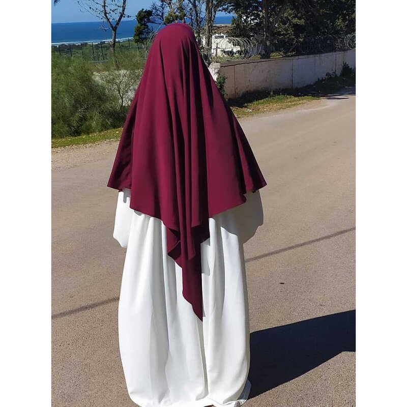 Headscarf Manufacturer - New Arrival 14 Colors Single Layer Islamic Muslim Woman Long Pearl Chiffon