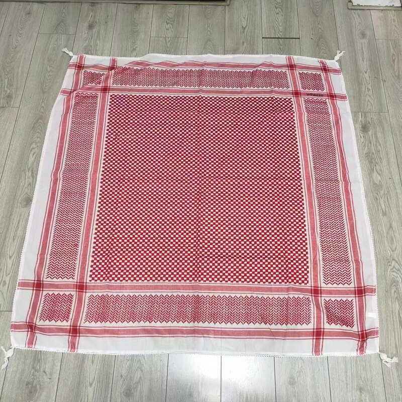Arabic Turban Hijab Manufacturer - Quare Multifunction Muslim Shemagh Scarf Palestine Arab 120x120cm