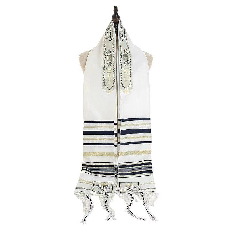Jewish Tallit Prayer Shawl Manufacturer - with Bag Christian Messianic Tassel Scarf