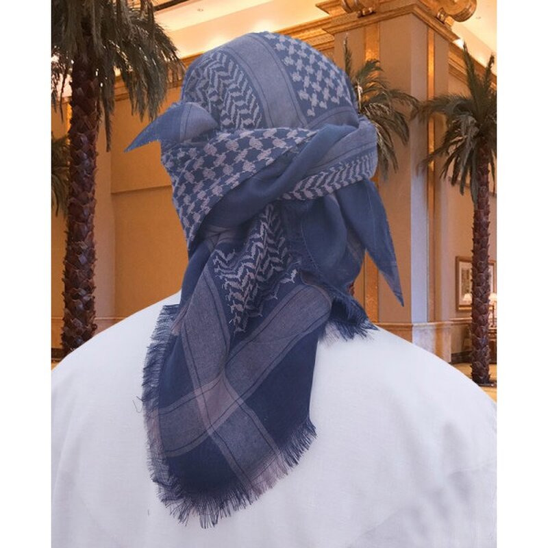 Tactical Scarf Manufacturer - Jacquard Neck Scarf Keffiyeh 52x52inch for Outdoor Camping Hunting