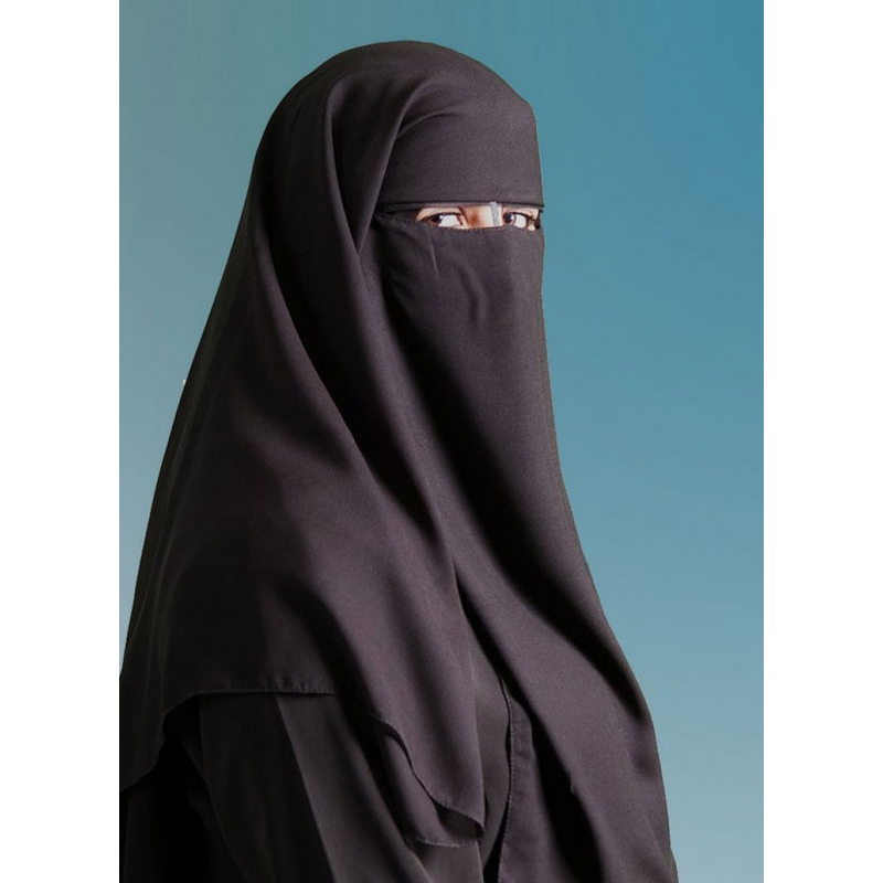 Islamic Niqab Manufacturer - Hijab Burqa Bonnet Hat Veil Muslim Bandana Black Face Cover