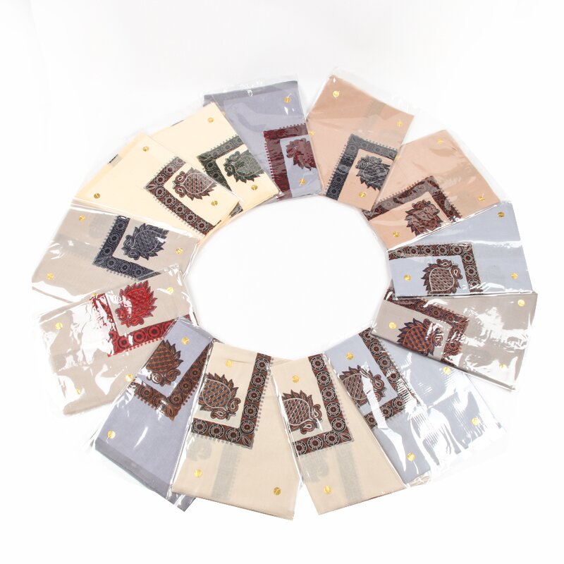 Traditional Arab Men Head Scarf Manufacturer - Random Color Omani Masar Soft Cotton Kashmir Pashmina