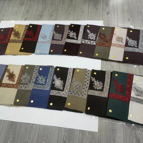 Oman Hijab Shemagh Manufacturer - High Quality Embroidery Wool Cotton Polyester Yashmagh 50inch