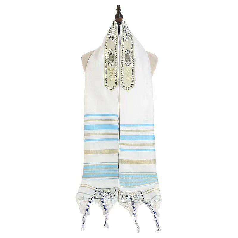 Jewish Tallit Prayer Shawl Manufacturer - with Bag Christian Messianic Tassel Scarf