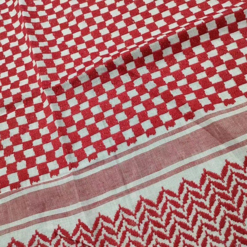 Arabic Turban Hijab Manufacturer - Quare Multifunction Muslim Shemagh Scarf Palestine Arab 120x120cm