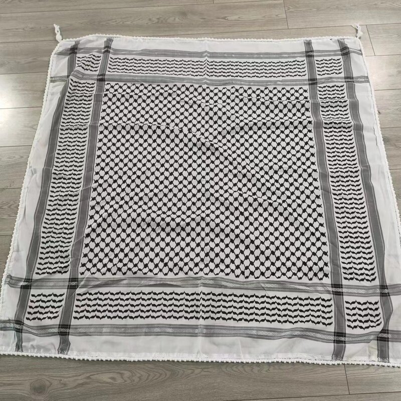 Palestine Keffiyeh Manufacturer - Original Kuffiyeh Cotton Woven with Handcrafted Royal Shemagh
