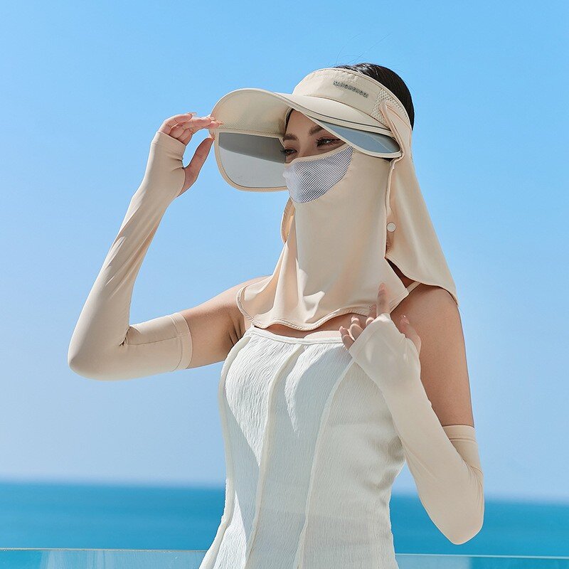 Sun Hat Manufacturer - Women's Summer Korean Anti-uv Brim 11.5cm Big Top Disassembled