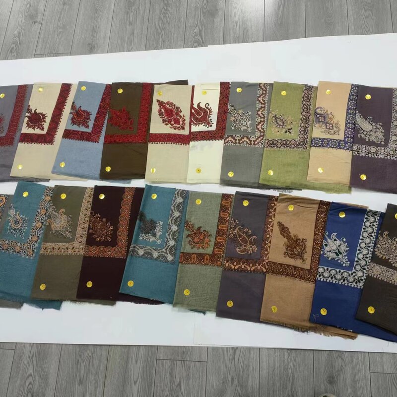 Shemagh Keffiyeh Manufacturer - Masar Saudi Arabia Men Scarf Islamic Hijab Embroidered 50x50inch