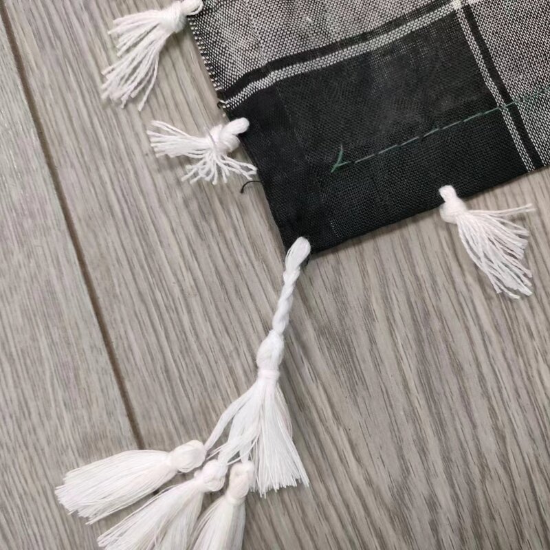 Muslim Scarf Manufacturer - Arab Shemagh Keffiyeh Palestine Scarf Men Women Shawl Tassel Arafat