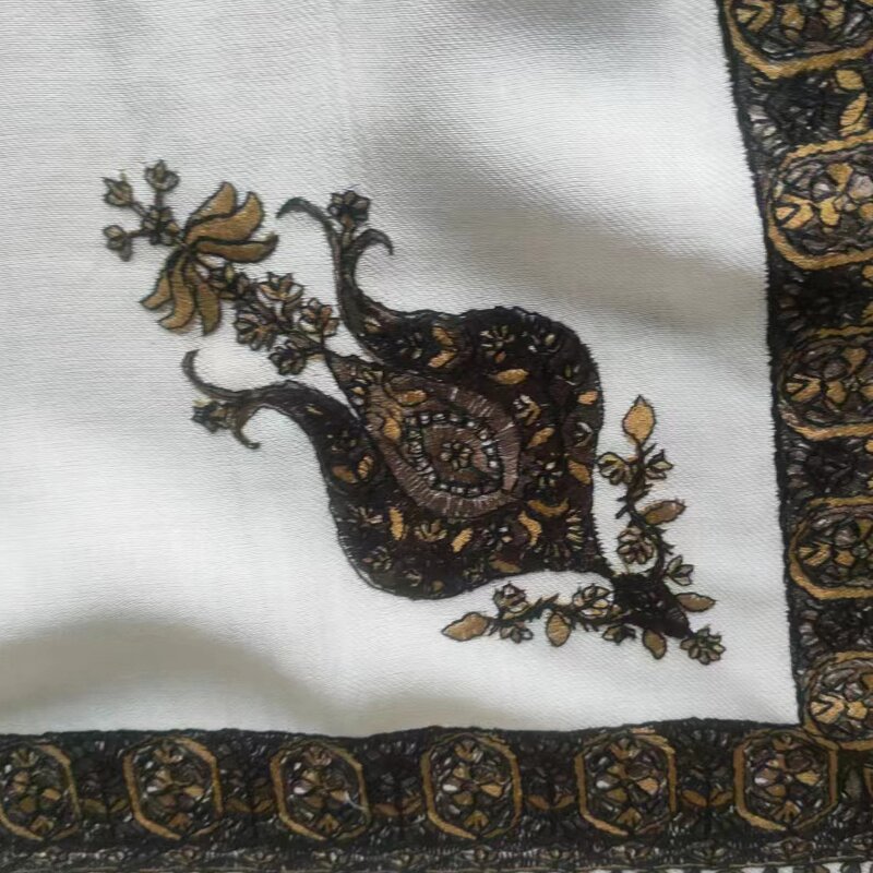 Oman Amama Truml Shemagh Manufacturer - Yemen Embroidery Scarf for Men Muslim Islam 50x50inch