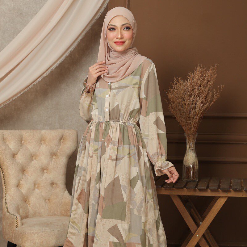 Women Clothing Long Dress Manufacturer - Indonesian Malaysia Arab Lady Robe Muslim Elegant Print
