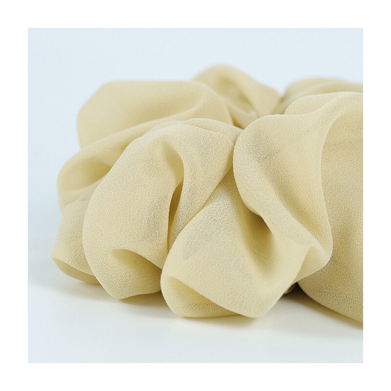 Hair Tie for Muslim Women Manufacturer - Malaysian Bunch Chiffon Rubber Band Volumizing Scrunchies