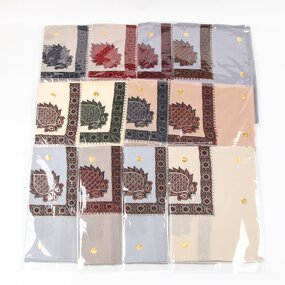 Traditional Arab Men Head Scarf Manufacturer - Random Color Omani Masar Soft Cotton Kashmir Pashmina