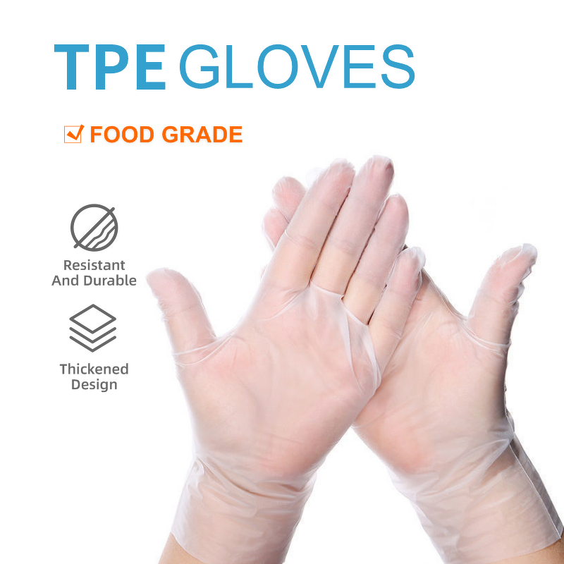 Dish Washing Gloves Manufacturer - Safety Powder Free Baby Guanti Plastic Tpe Hand Vinyl for Kitchen