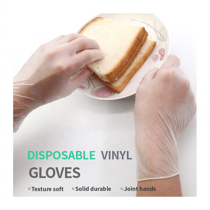 Guantes Desechables De Vinilo Manufacturer - 100PCS Caja Sin Polvo De Latex Para La Cocina Food Handling