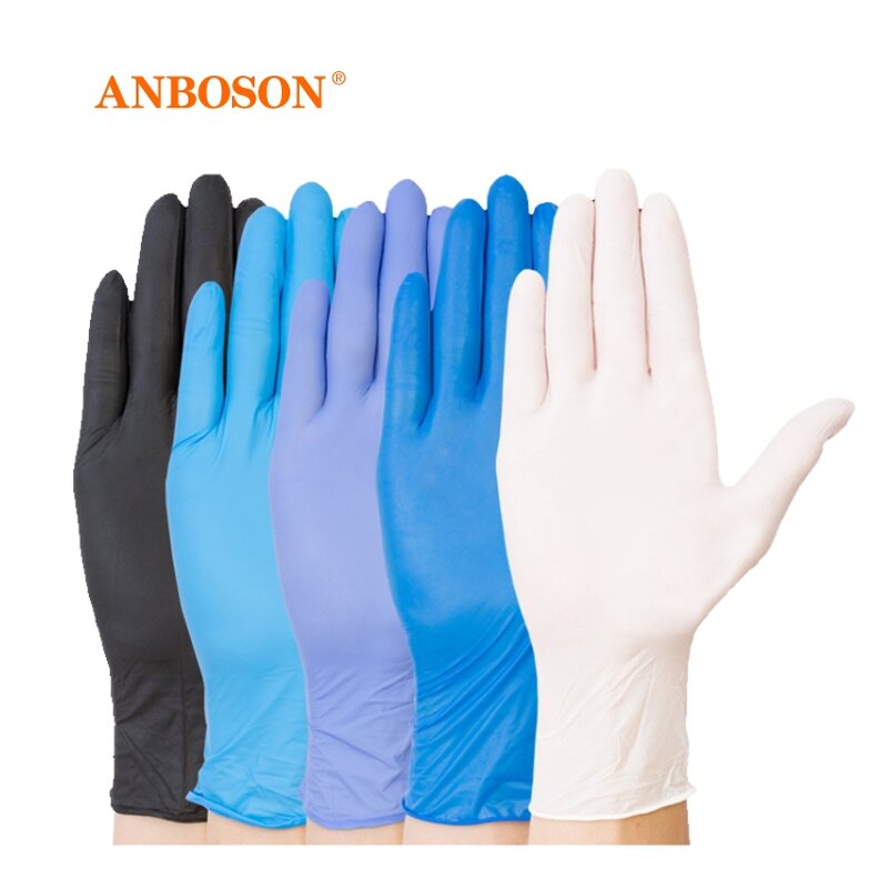 Guantes De Examen Manufacturer - Anboson Comercio Al Por Mayor De Plantas Caja De Guantes De Nitrilo