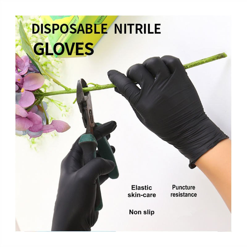 Nitrile Gloves Manufacturer - Powder Free Blue Disposable for Medical Exam Check