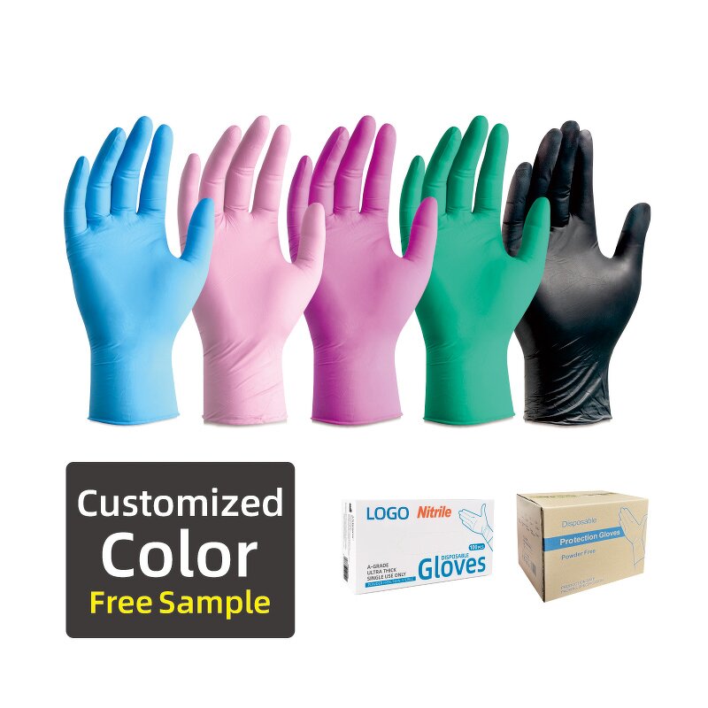 Disposable Nitrile Gloves Manufacturer - Waterproof Oil Resistant Latex Free for Kitchen Cleaning Food Handling
