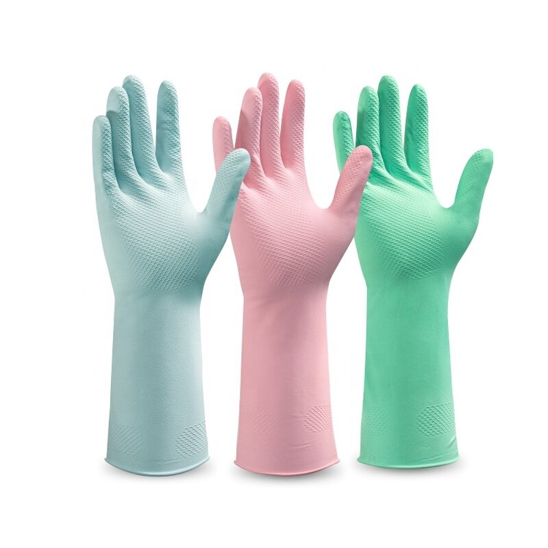 Disposable Nitrile Gloves Manufacturer - Lightly-Textured Latex Powder-Free 12Inch Industrial-Grade