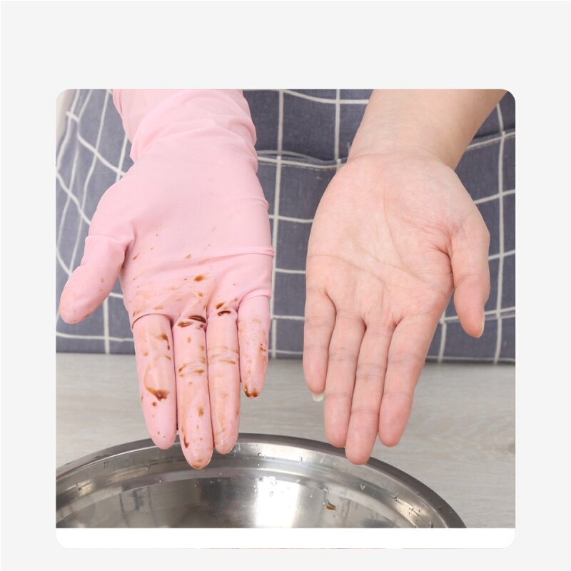 Reusable Washing Gloves Manufacturer - Heavy Duty Protective Cooking Household Rubber for Dish Washing