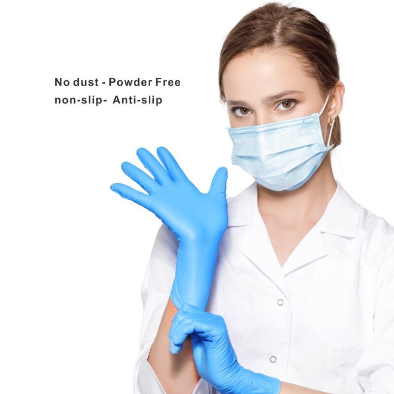 Disposable Nitrile Gloves Manufacturer - Non Sterile Powder Free for Household Cleaning Supplies