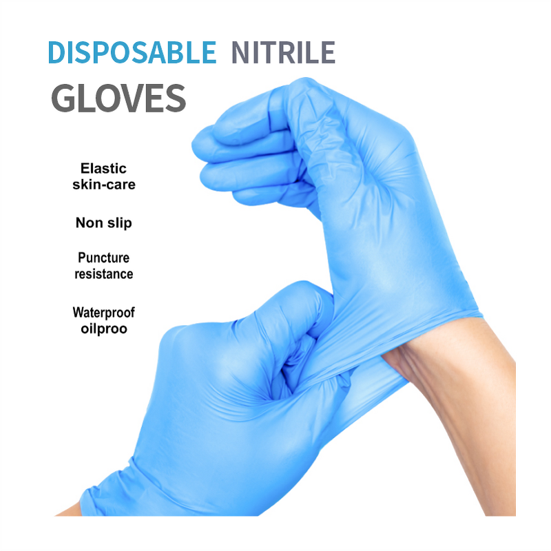 Disposable Rubber Gloves Manufacturer - Non Latex Tpe Powder Free Examination Medical Dish Washing Plastic Nitrile