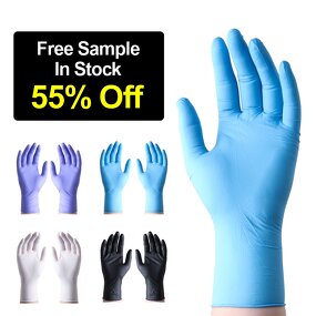 Nitrile Gloves Manufacturer - Powder Free Food Handling Xs 6 Mil 8 Mil 9 Mil Luvas Medical Grade Blue