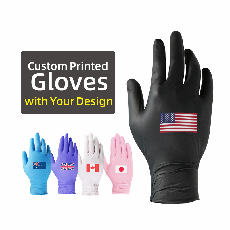 Nitrile Gloves Manufacturer - 10mil 8mil Black Diamond Waterproof Anti Slip AntiStatic for Automotive Chemical